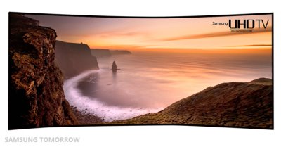 Samsung curved display