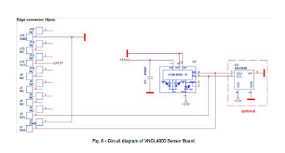 Vishay - VCNL40x0 Sensors circuit diagrams