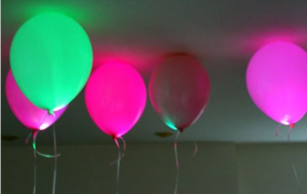 DIY LED balloons