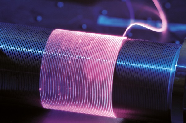 Fiber laser strands