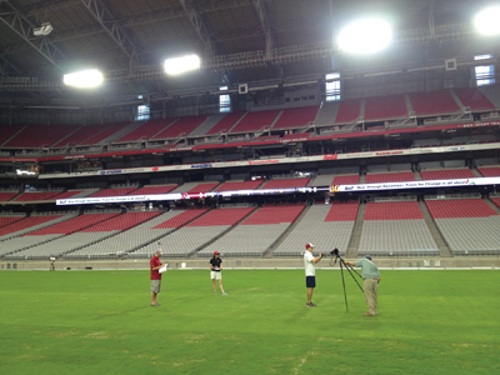 University of Phoenix stadium - inside