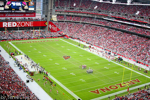 University of Phoenix stadium - football game