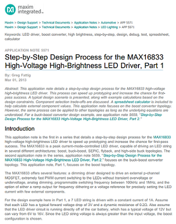 Maxim - 5571 App Note