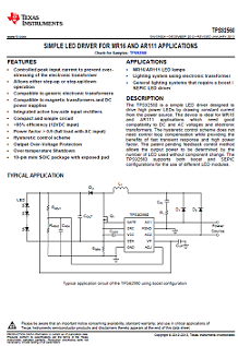 TI - TPS92560 LED datasheet