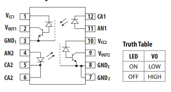 Avago Technologies - ACFL-5211T Diagram