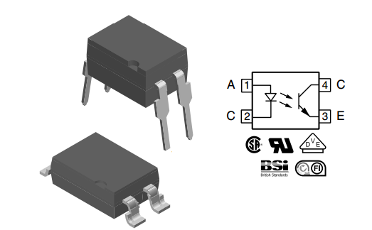 Vishay - Optocoupler-SFH618A and SFH6186