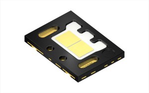 Ams Osram’s two-chip Oslon Black Flat X LED.