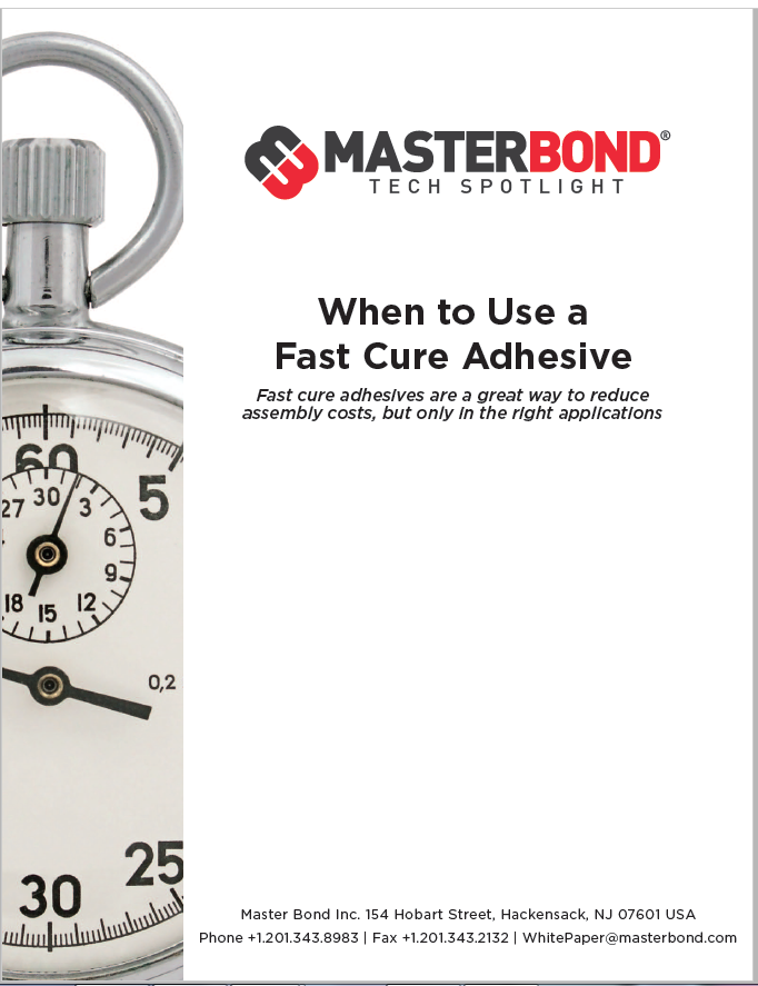 Master Bond - Fast Cure Adhesive