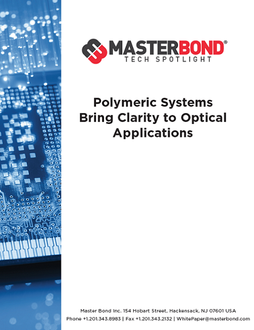 Master Bond - Polymeric systems-Optical Apps