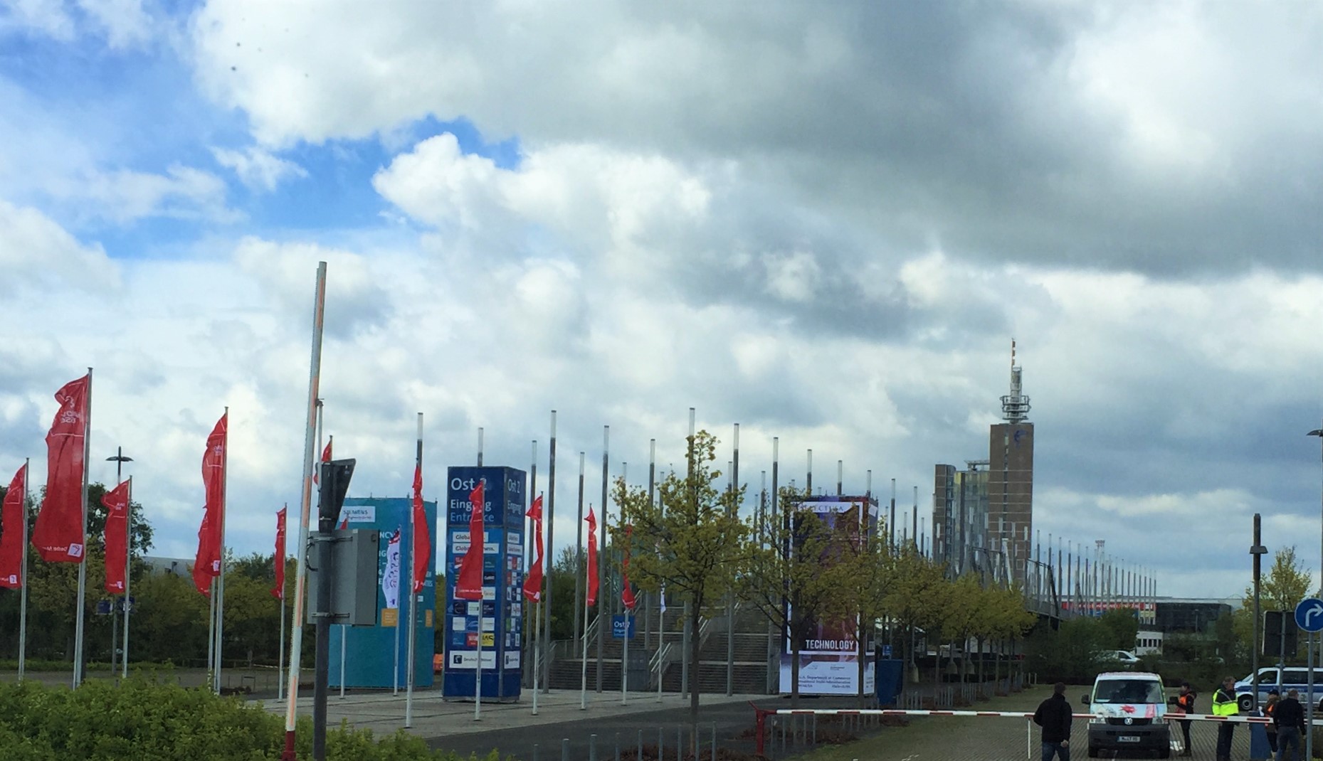 Hannover Fair entrance