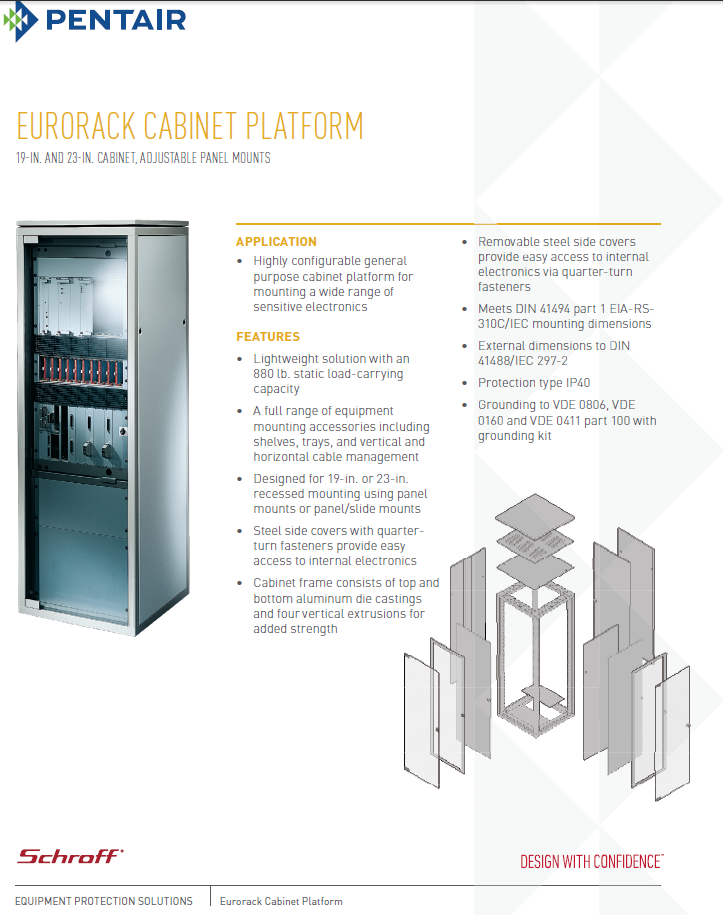 Pentair - Eurorack Cabinet Platform