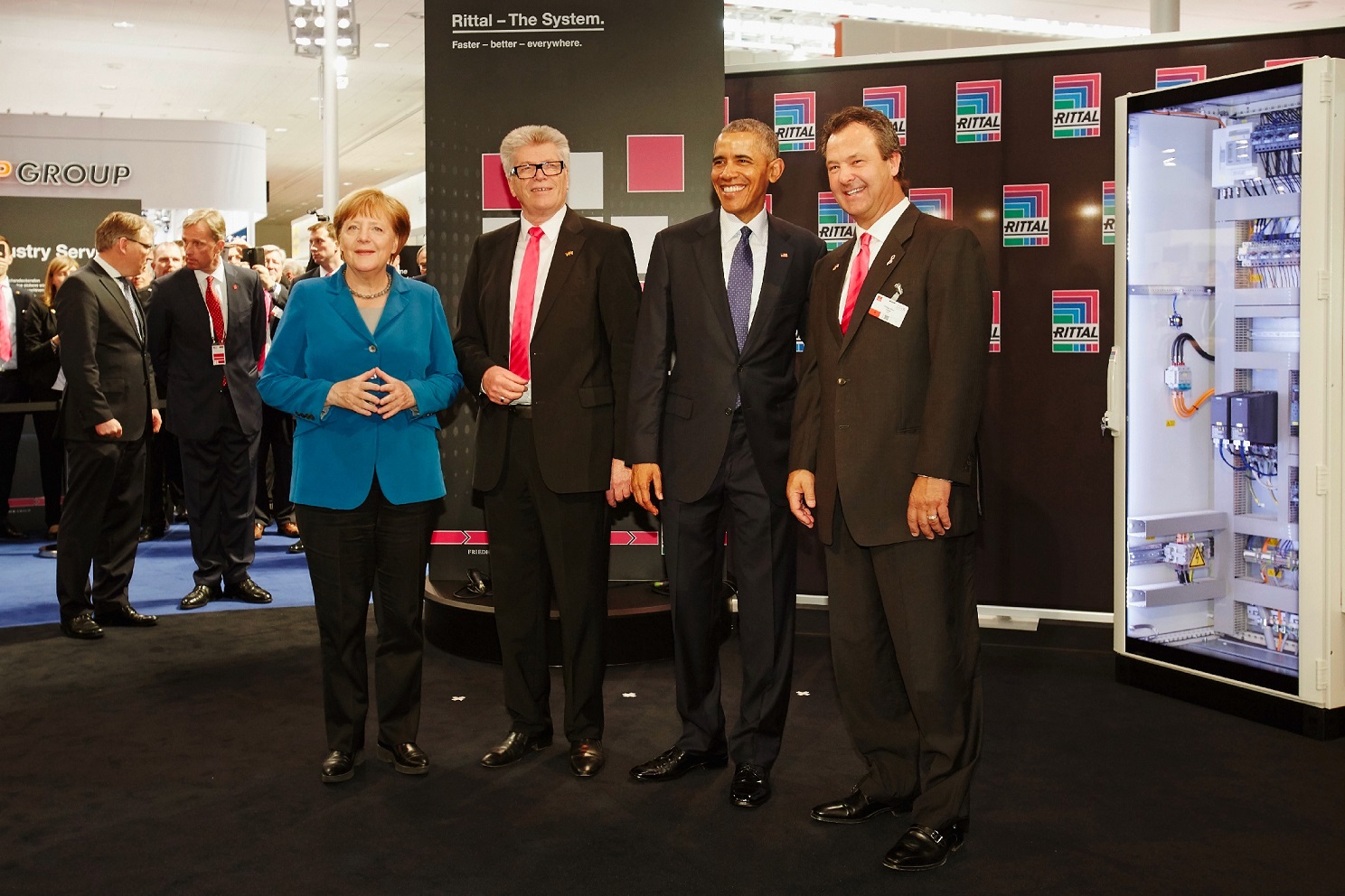 Rittal-Obama-Merkel_Hannovermesse2016