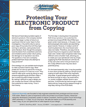 Advanced Assembly - Protecting electronic products white paper