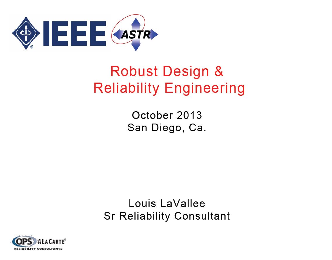 Tutorial-LaVallee-Robust_Design__Reliability