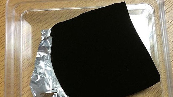 Vantablack close-up