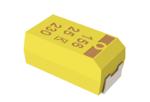 Onlinecomponents.com- Low ESR tantalum surface mount capacitor