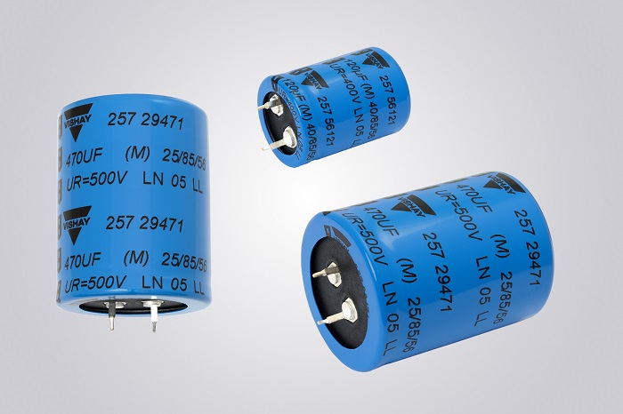 Vishay-257 PRM-SI-snap-in-aluminum-capacitors-small