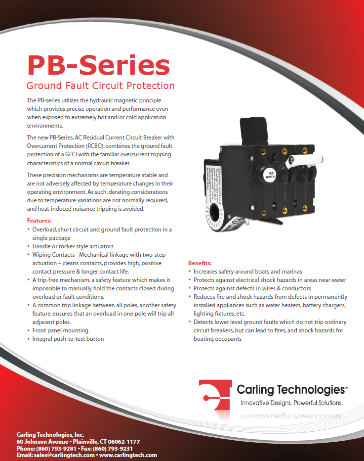 Carling Tech - PB-Series