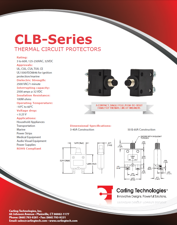 Carling Tech - CLB-Series