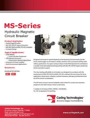 Carling Tech - MS-Series HMCB