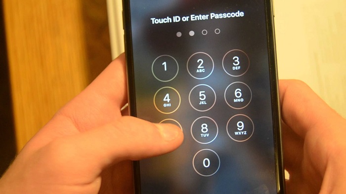 iPhone 5c passcode