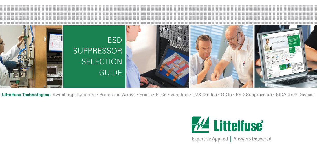 Littlefuse - ESD Suppressor Selection Guide