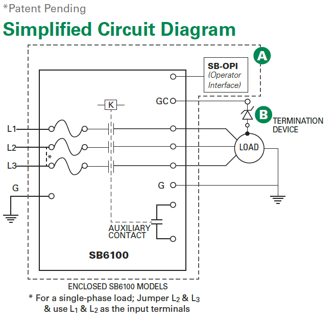 Littelfuse - SB6000 blk diagram