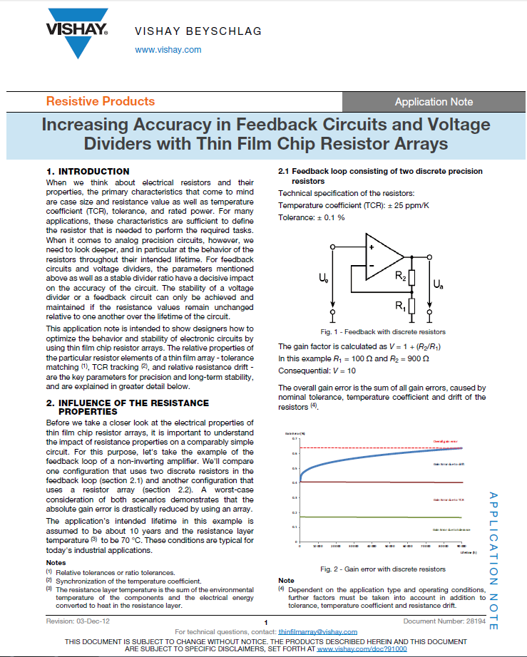 VI - 28194 Increasing Accuracy