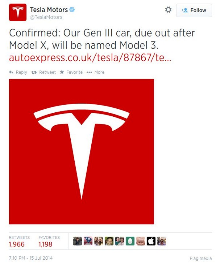 Tesla twitter