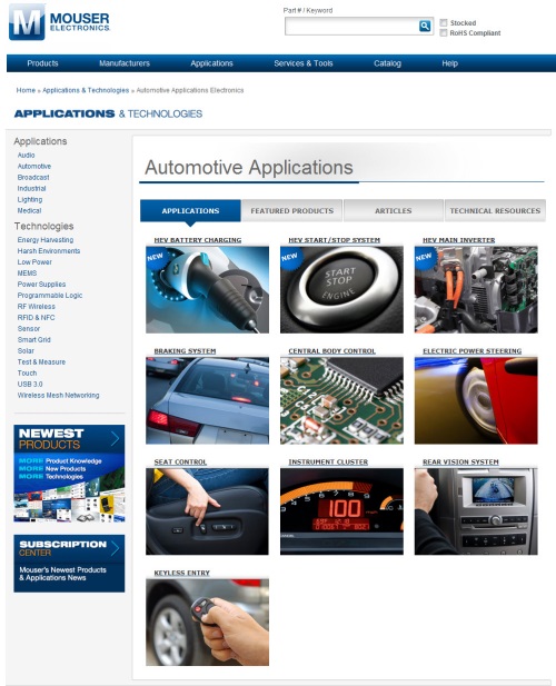 Mouser_AutoAppSite