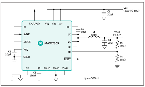 Maxim - MAX17505