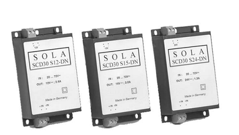 SOLA HD - SCD series dc/dc converter