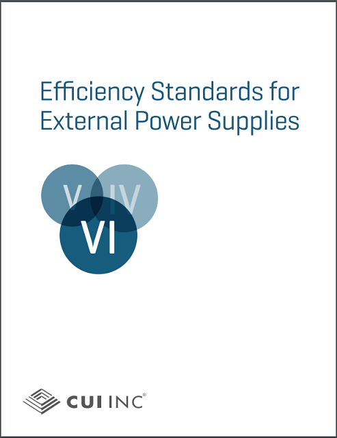 CUI Inc - Efficiency Standards External Pwr Supplies