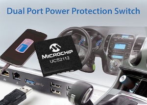 Microchip- Dual Channel USB Port Power Controller