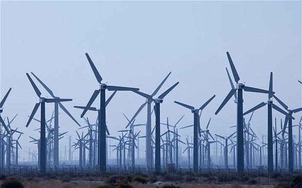 Inefficient wind turbines