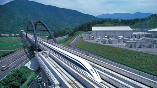 Japan's Magnetic Levitating Train 02