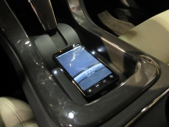 Wireless charging in cars