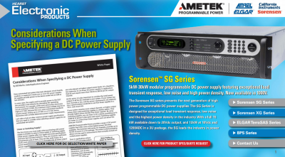 Considerations When Specifying a DC Power Supply2