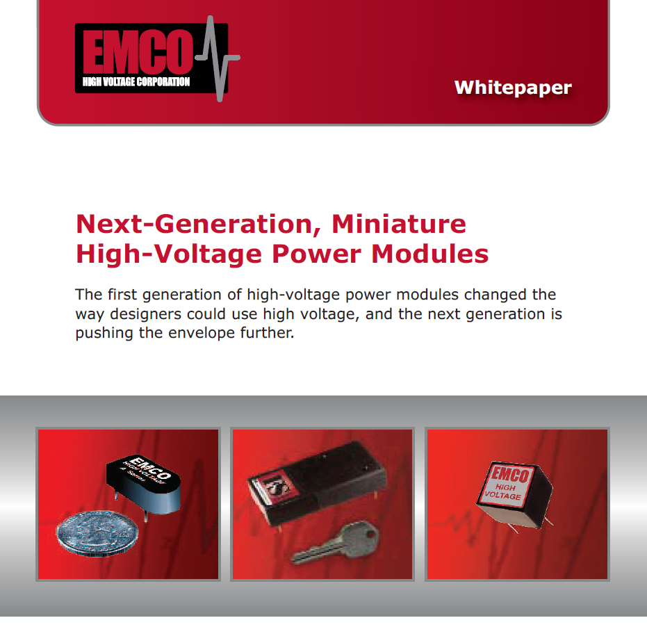 EMCO High Voltage -  Next-Generation