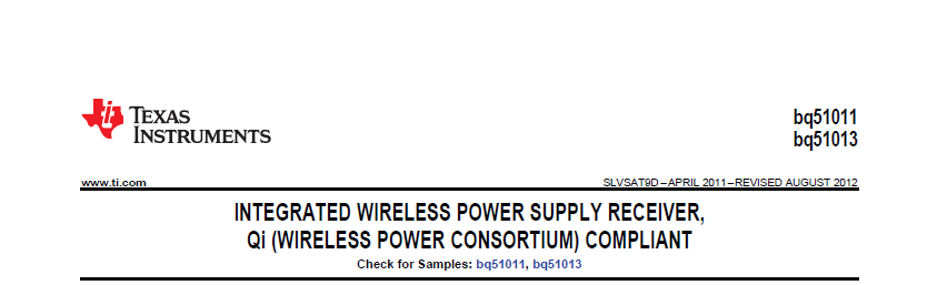 Texas Instruments-BQ51013