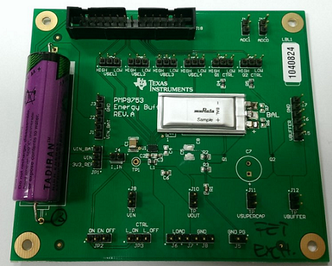 TI - Energy buffering long-life battery ref design