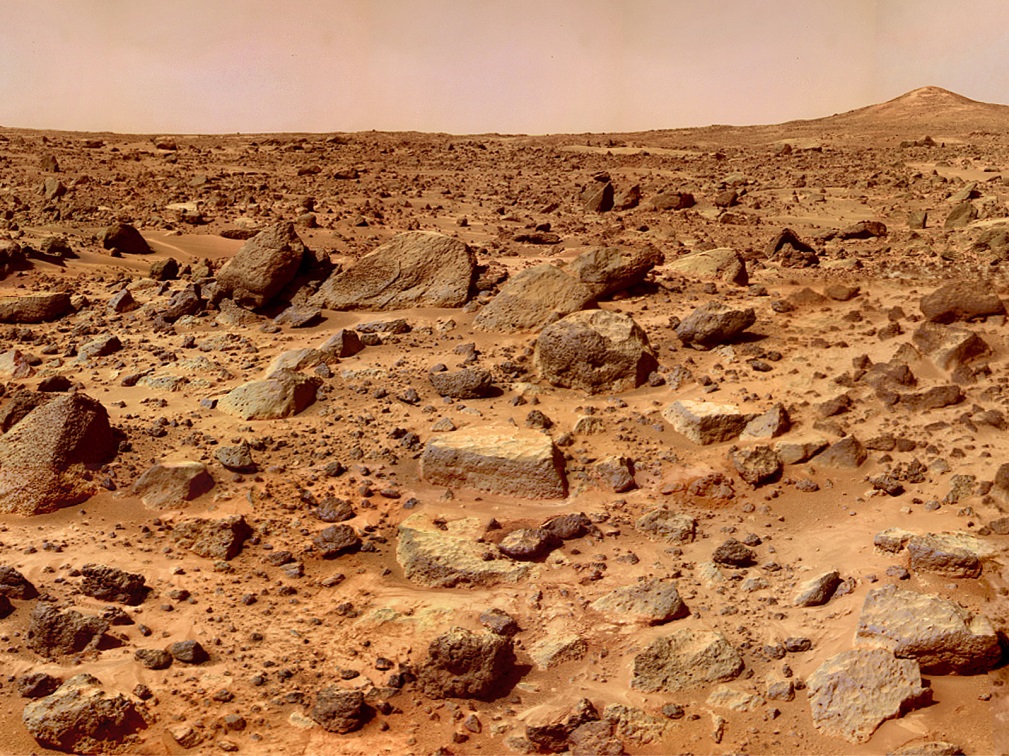 terrain of mars