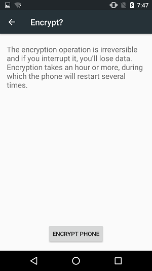 Android encrypt 3