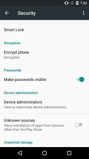 Android encrypt 4