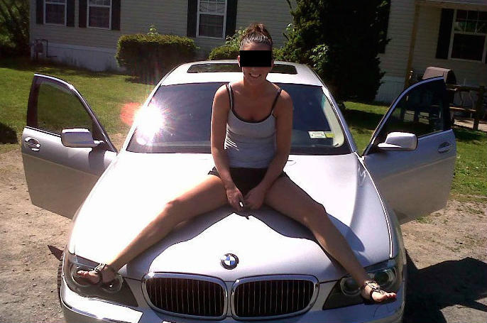 Sondra Prince atop BMW