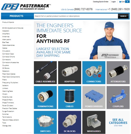 Pasternack Website Jan. 2014