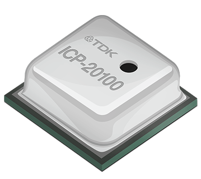 TDK's InvenSense ICP-20100 barometric pressure sensor