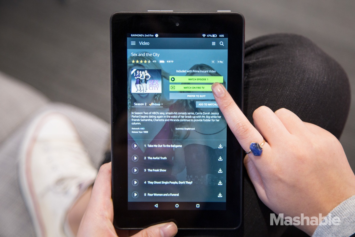 Amazon fire tablet