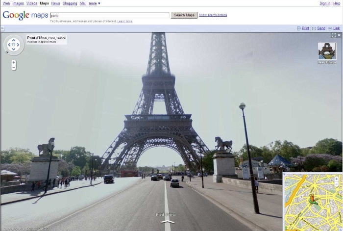 Google Street View - Paris