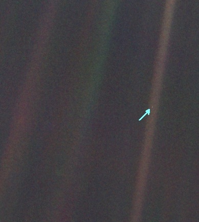 Pale blue dot